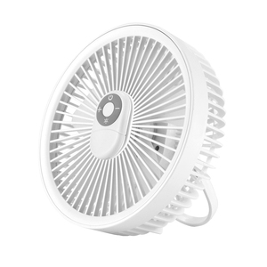 Ventilador de Escritorio LED Mini Silencioso Personal, Ventiladores Recargables de Pared, Control Remoto Portátil Personalizado, Mini Ventilador Eléctrico USB Pequeño para Escritorio - Product Image 1