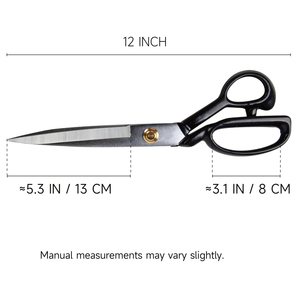8-inch Professional Fabric Scissors and Yarn Scissors ultra sharp Tailor Scissors <b>Set</b> for Cutting Fabrics Canvas Denim - Product Image 2