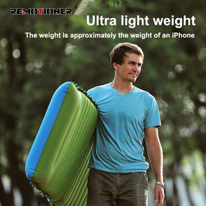 לוגו מותאם אישית באיכות גבוהה הפיך עצמית מתנפחים מזרן עבה ulight עמיד למים מחנאות - Product Image 3