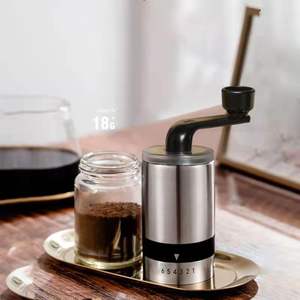 Cafetera Espresso Manual Mini, Molinillo de Cerámica Comercial, Acero Inoxidable, para Uso Doméstico, en el Automóvil y al Aire Libre - Product Image 4