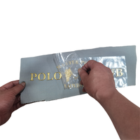 Patchs TPU personnalisés de marque Maiqi pour accessoires vestimentaires, impression par transfert thermique haute fréquence, lavage à l'eau, couleur et taille personnalisées