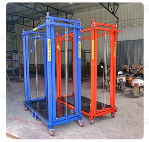 <span class=keywords><strong>Ponteggio</strong></span> <span class=keywords><strong>Elettrico</strong></span> Pieghevole Moderno Sollevatore Mobile Leggero <span class=keywords><strong>Ponteggio</strong></span> <span class=keywords><strong>Elettrico</strong></span> per Hotel Modelli Multipli <span class=keywords><strong>Ponteggio</strong></span> Pieghevole - Product Image 6