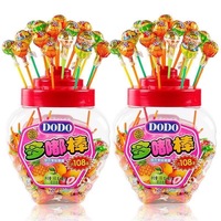 Multicolor Hard Lollipop Candy Custom Fruit Flavours Sweet Fruity Flavors Kosher Assorted Varieties 108 Pieces Pack