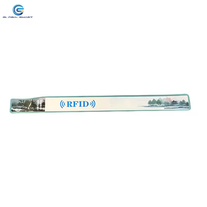 Individuell Bedruckte Synthetische Papier-Armbänder mit ID und Code Personalisierte RFID-Armbänder aus Tyvek-Papier für Veranstaltungen - Product Image 5