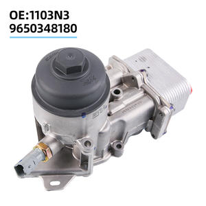 1103N3 9650348180 Carcasa del Filtro del Enfriador de Aceite del Motor para Peugeot 307 407 3008 408 508 Citroen C4 <span class=keywords><strong>C5</strong></span> - Product Image 2