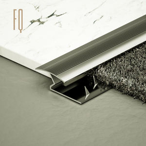 Modern Design Alumínio Z-Shaped Tile Trim Perfis para Piso de Porcelana Pisos Acessórios com Tapete Tack para Hotéis - Product Image 3