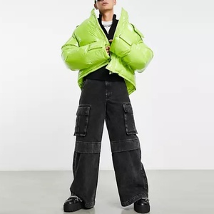 Fabrication de vestes matelassées pour hommes sur mesure de haute qualité, vestes à bulles oversize et courtes pour hommes - Product Image 4