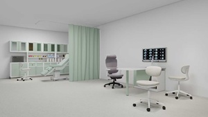 Chaise de bureau ergonomique moderne en cuir, design exécutif, réglable en hauteur, pivotante, avec appui-tête intégré pour le <span class=keywords><strong>travail</strong></span> sur ordinateur et les visites - Product Image 6