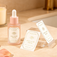 Étiquettes d'huile essentielle en papier doré TEDDY Solution Vinyle Feuille d'or Étiquettes de flacon de cosmétiques Parfum