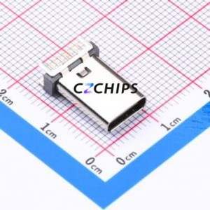 TYPEC-300A-BCP16H137 USB Connector Through hole Component (THT) Connector Type-C USB 3.1 Female Through Hole - Product Image 1