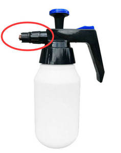 Bouteille de pulvérisation à pression <span class=keywords><strong>d</strong></span>'air manuelle Auto Detailing-Pulvérisateur à pompe portable 1L avec buse réglable - Product Image 6