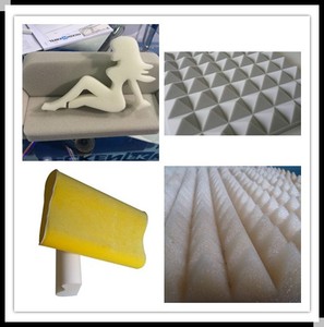 Cortador de contorno de hoja oscilante de doble hoja CNC de alta velocidad D & T para espuma flexible de PE/<span class=keywords><strong>PS</strong></span>/melamina/PU/espuma EPE - Product Image 5