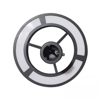Lumière UFO à capteur humain étanche IP44 à haute efficacité 30W 40W 60W 90W Lumière de jardin LED