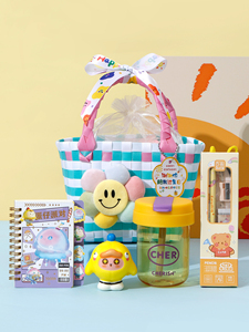 CARDSILK Panier tissé rayé personnalisé pour cadeaux de partage en classe de maternelle, cadeaux pour enfants de 10 ans, faveurs de fête d'anniversaire, rentrée scolaire - Product Image 5