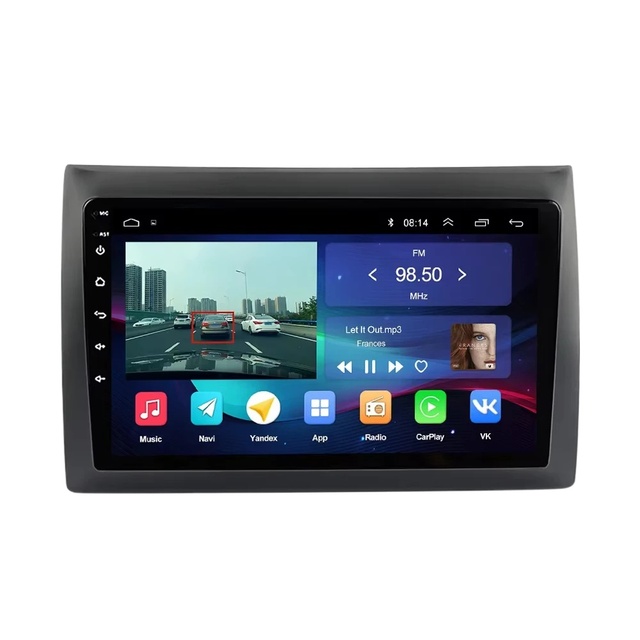 2 Din Android Car DVD Display Touch Screen Android Stereo Car Radio Player For Fiat Stilo 2010 Carplay Autoradio Car DVD Player