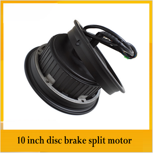 10 pouces <span class=keywords><strong>moteur</strong></span> de moyeu divisé 48v60v72v1000w-3000w frein à disque haute puissance Scooter électrique cyclomoteur buggy ATV TRICYCLE pièces de CONVERSION - Product Image 2