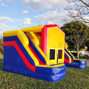 Combo de toboggan gonflable le plus populaire au monde avec kits de réparation de soufflantes Garantie de 2 ans-pour les modèles de tentes de châteaux de jouets pour enfants - Product Image 1