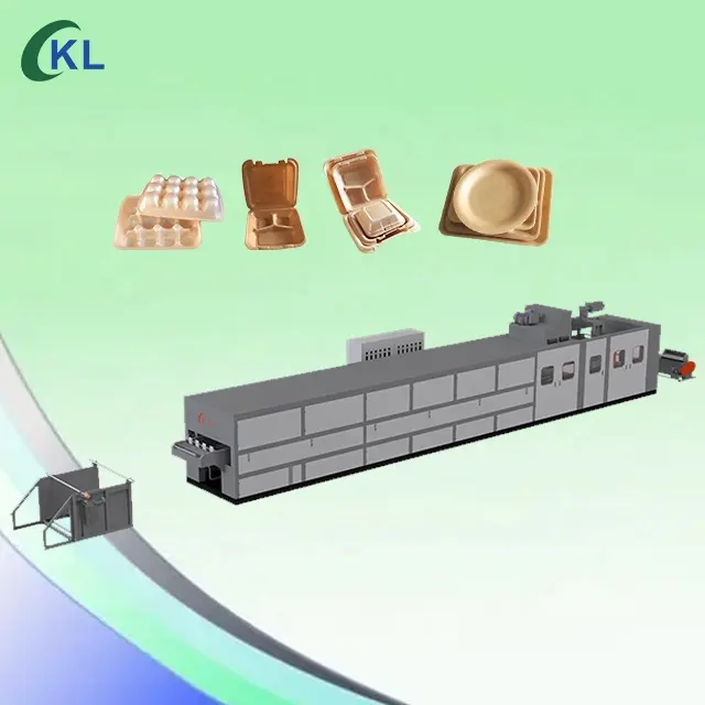 Machine de récipient de nourriture à emporter de plat thermocol de mousse de PLA pour le plateau jetable de bol de boîte alimentaire