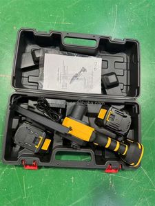 Mini Motosierra Eléctrica Portátil de 21V y 6 Pulgadas, Inalámbrica, con Batería de Litio, Eficiente para Cortar Madera - Product Image 5