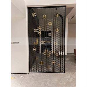 ANN3217 Customized Modern Coated Stainless Steel Decorative Partition <b>Screen</b> Multi-Functional Durable Room Divider for Elegant - Product Image 5