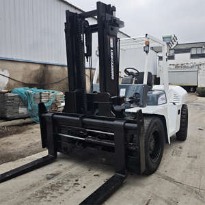 Montacargas Usado TCM en Buenas Condiciones, Original Japonés, 8 Toneladas, FD80 Diésel, Contrapesado, Modelo 2024, 4500kg, 1 Año de Garantía - Product Image 3