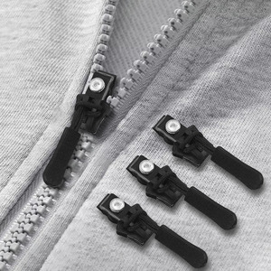 Kit de reparación de cremalleras metálicas desmontables para el hogar, venta al por mayor de fábrica, cabezal de repuesto universal para cremalleras de ropa y bolsos - Product Image 2