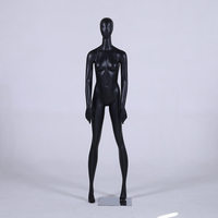 Mannequin de danse noir complet pour femmes Mannequin en fibre de verre Mannequin modèle