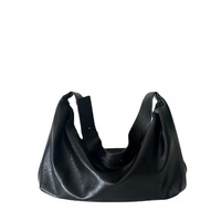 Sac à main fourre-tout en PU froissé de veste marron en détresse léger de luxe avec doublure en coton fermeture éclair élégante pour une tenue de ton neutre