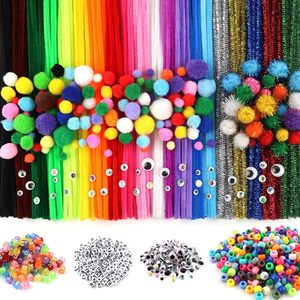 Más Vendido 100 unidades de Tallos de Chenilla Multicolor, Suaves y Esponjosos, para Manualidades, Juguetes DIY y Fines Educativos - Product Image 1