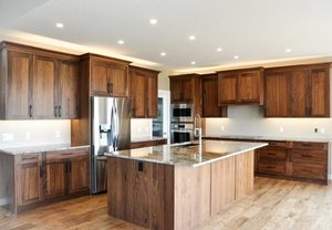 OEM ODM CANA Meubles de cuisine modernes, conception entièrement personnalisée, sélection de matériaux, respectueux de l'environnement, garantie de 3 ans pour les projets d'appartements - Product Image 4