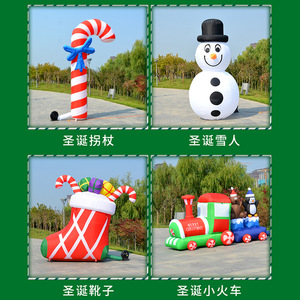Chaussettes géantes gonflables personnalisables <span class=keywords><strong>de</strong></span> Père Noël, décoration <span class=keywords><strong>de</strong></span> Noël, cadeau, commande minimum 1 pièce - Product Image 5
