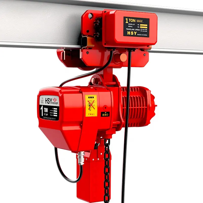 Palăng xích điện 2 tấn nâng máy xách tay Scissor Lift xe hoist