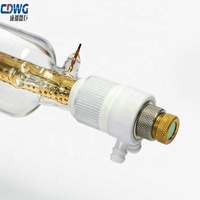 CDWG Tabung Lase Co2 200W 2000 K7 A20 180W 1800U7 A18, Tabung Lensa Ganda