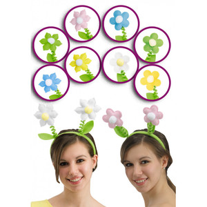 Bandeau de cheveux à fleurs assorties - Product Image 1