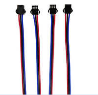 Câble terminal SM254 CN 2P/3P/4P, connecteurs de couplage aérien mâle-femelle avec lumière LED pour applications électroniques