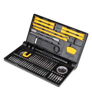 <b>Precision</b> <b>Screwdriver</b> <b>Set</b> For Mobile Phone Repair With 101 Bits And Tools In Laptop Style Case S2 Alloy Steel Chrome Vanadium - Product Image 5
