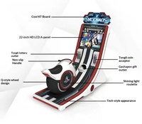 Machine de jeu de course de motos pour enfants à monnayeur, pour usage intérieur, vendant des motos de divertissement pour enfants à conduire