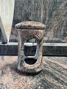 Polished Natural <b>Stone</b> Granite Cross Memorial Gravestone with Traditional American Design for Cemetery application - Product Image 6