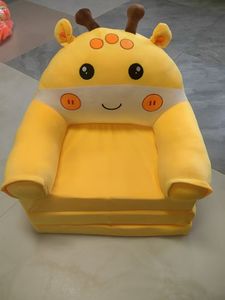<span class=keywords><strong>Fauteuil</strong></span> à dossier pliable et mignon en peluche bon marché Canapé rembourré pour bébé et enfants - Product Image 2