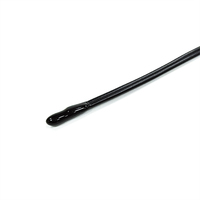 Termistor NTC MF52D 10-1M 1% Epoxy Resin PVC Wirewound untuk Sensor Termistor Pakaian Pengukur Demam 25W -30~+105