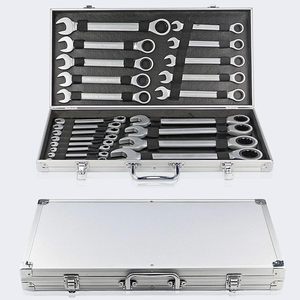 22 mảnh Vòng Ratchet cờ lê thiết lập mở kết thúc cờ lê Ratchet vít cờ lê vòng linh hoạt cờ lê kết hợp cờ lê 6-32mm - Product Image 2