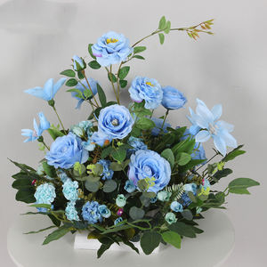 Arrangement de <span class=keywords><strong>boule</strong></span> de fleurs en soie personnalisé coureur parfait pour les décorations de fête d'anniversaire ou de mariage - Product Image 3