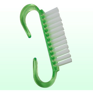 Factory Wholesale Small Plastic Horn <b>Brushes</b> Nail Cleaning <b>Brushes</b> <b>Dust</b> & Antique <b>Brushes</b> Cyan/Pink Color No Residue - Product Image 1