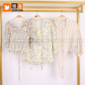 GeryonVintage Bluse Usate da Donna, Pulite, di Seconda Mano, Moda Estiva, in Balle all'Ingrosso - Product Image 2