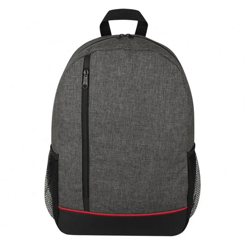 Nueva BOLSA DE ORDENADOR Venta caliente Gris Poliéster Mochila para ordenador portátil Cremallera Venta al por mayor Mochila Bolsa para ordenador portátil