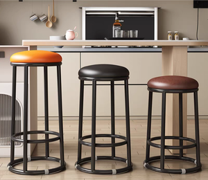 Prix d'usine Hôtel Moderne Salle À Manger En Laiton En Acier Inoxydable Sydney Rembourré Dos Nu Comptoir Tabouret De <span class=keywords><strong>Bar</strong></span> Utilisation Commerciale - Product Image 5