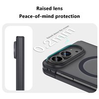OEM ODM pour iPhone 18 Duo, coque de téléphone magnétique avec coque mate en PC TPU, testée contre les chutes de 2,5 m, protection antichoc de l'objectif