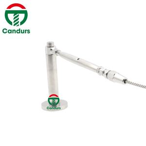 Accessoires et connecteurs de câbles en <span class=keywords><strong>acier</strong></span> inoxydable 316 <span class=keywords><strong>pour</strong></span> treillis métalliques et systèmes de façades vertes - Product Image 2