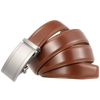 Ceinture en cuir véritable de luxe pour hommes, avec boucle de chasteté, pour tenues professionnelles, accessoires de mode, outil de course, ceinture personnalisée de créateur