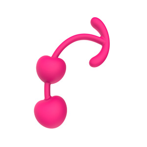 Vente flash Boules de <span class=keywords><strong>Kegel</strong></span> en silicone souple Cerise Haltères vaginaux Boules de <span class=keywords><strong>Kegel</strong></span> Exercice du plancher pelvien Boules vaginales pour femmes - Product Image 6